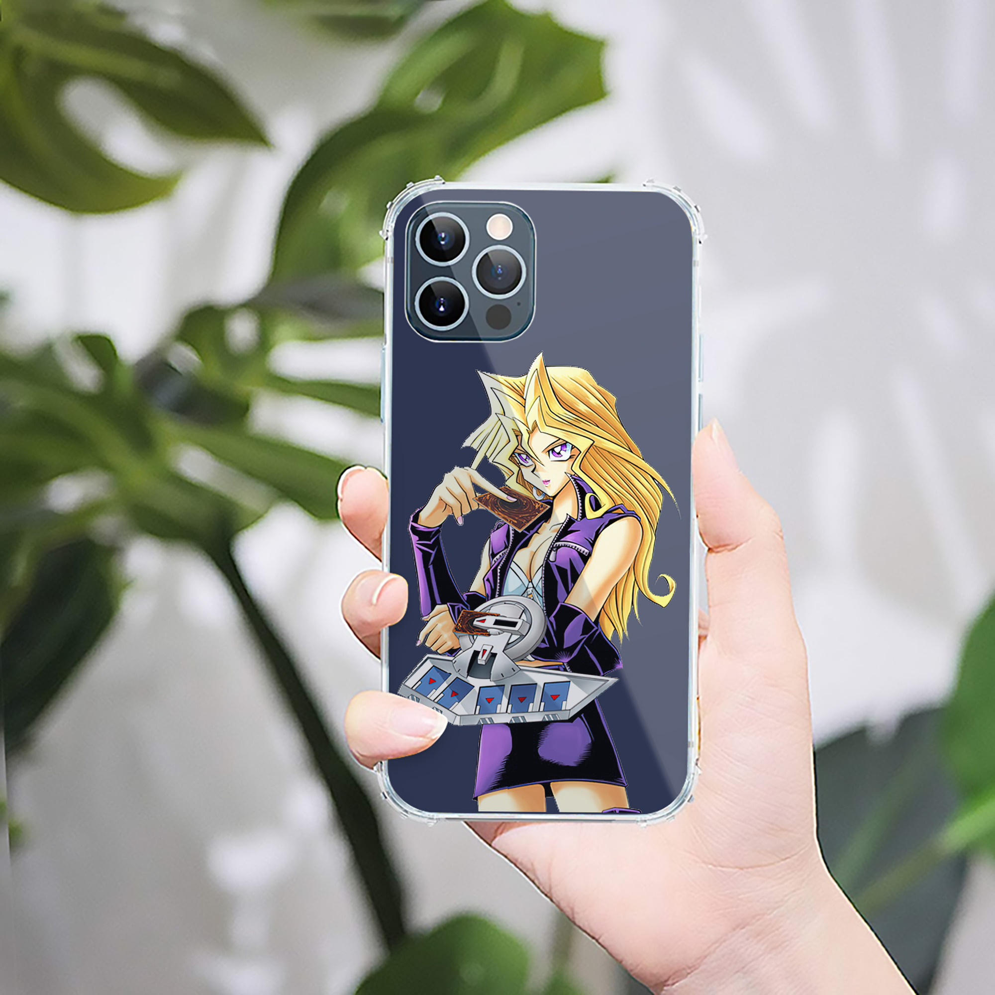 （画像用） 遊☆戯☆王 Yu-Gi-Oh! 【iPhone 12シリーズ対応】透明スマホケース（クリアソフトケース）